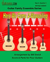 Here We Come A-Wassailing Guitar and Fretted sheet music cover